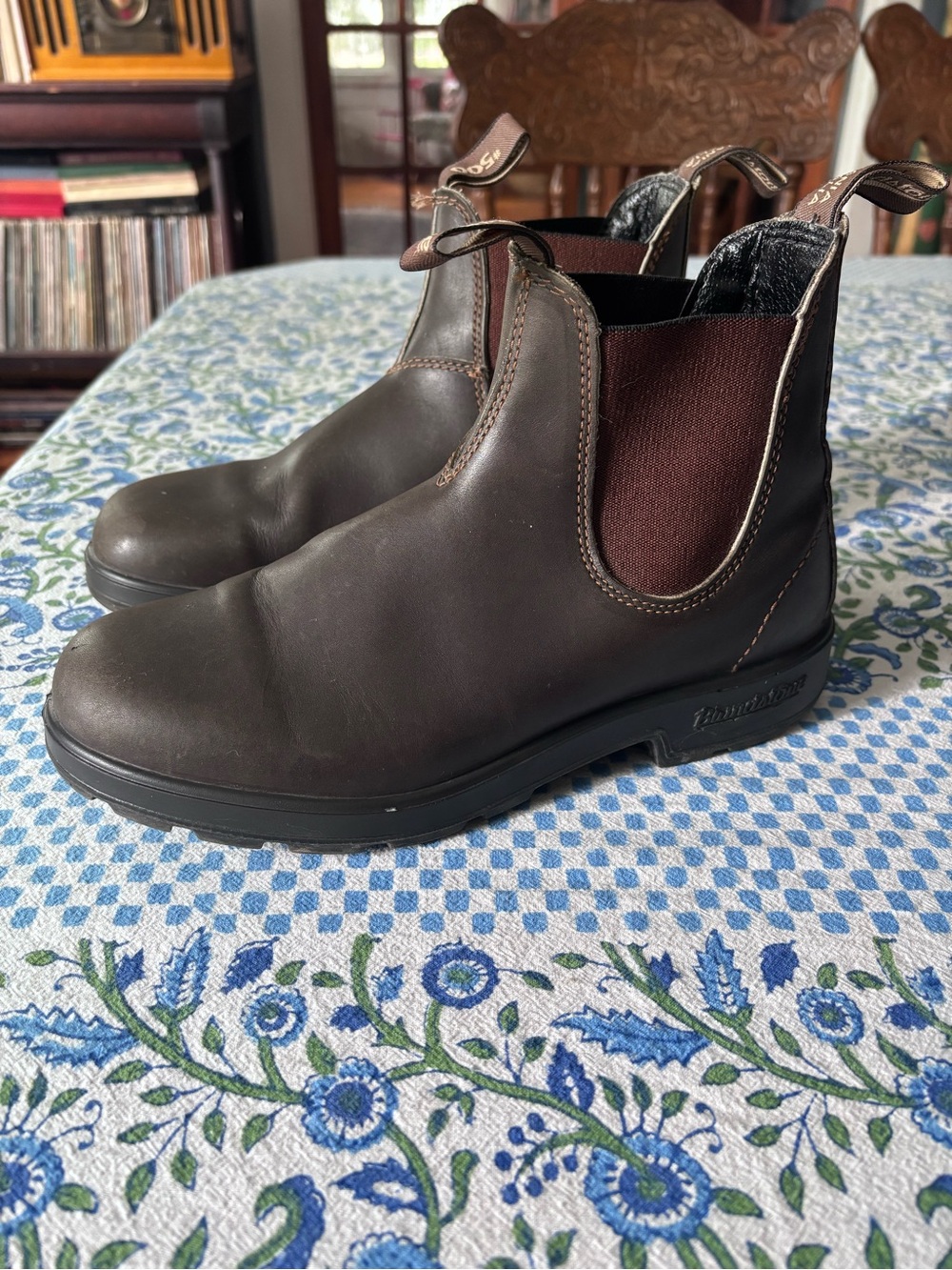 Blundstone Brown Chelsea Slip-On Boots